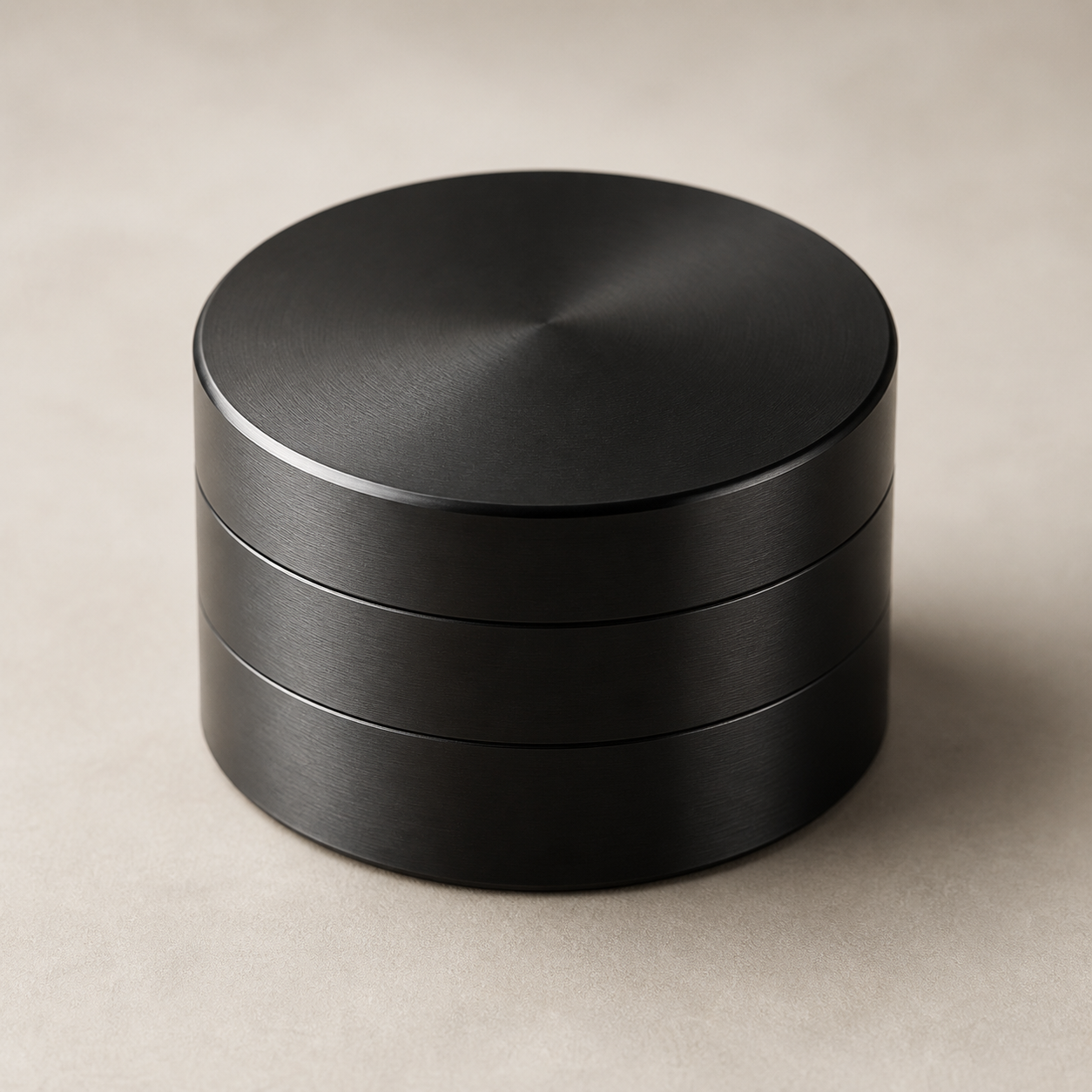 AI-generated illustrative preview of a generic mid-size four-piece grinder