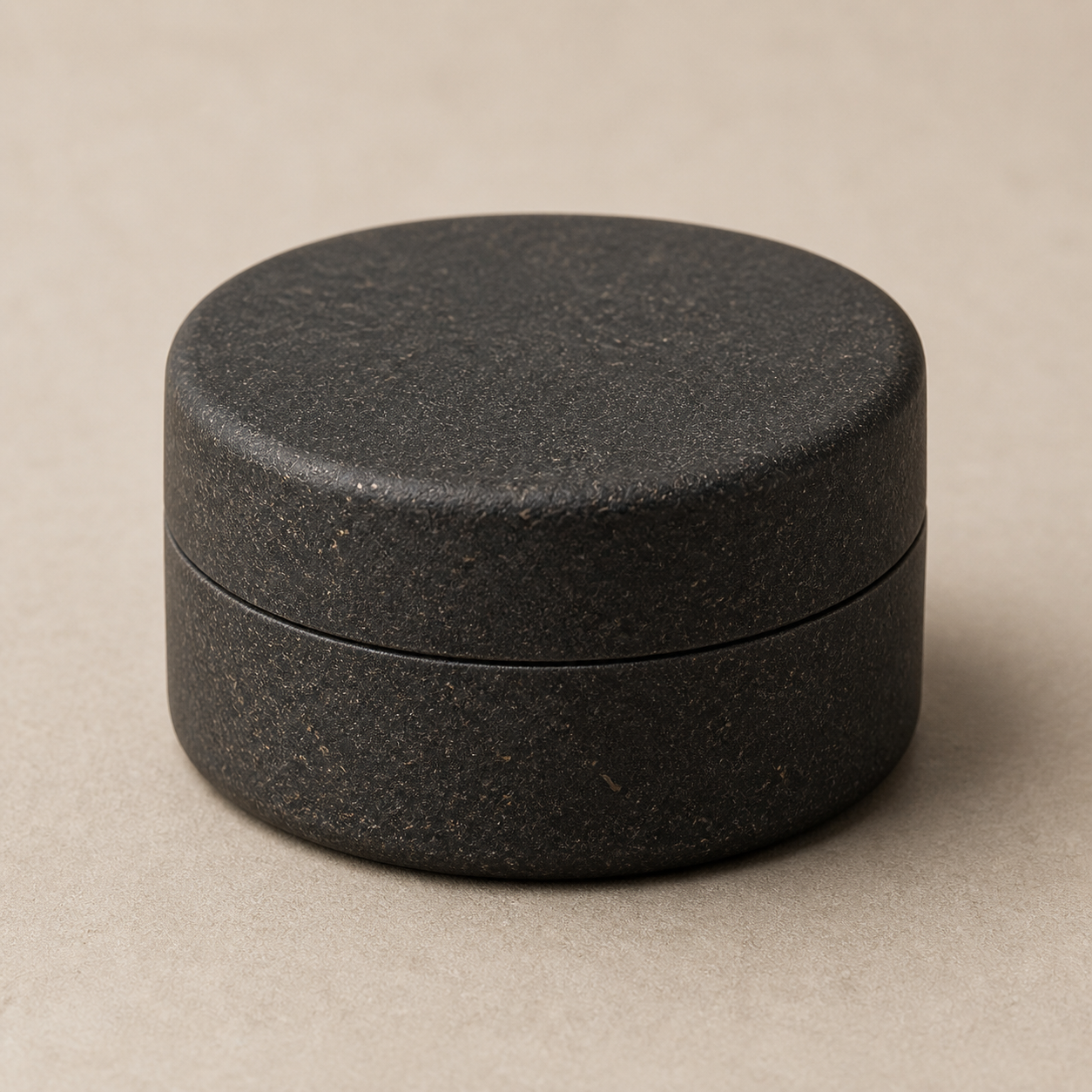 AI-generated illustrative preview of a generic textured two-piece grinder