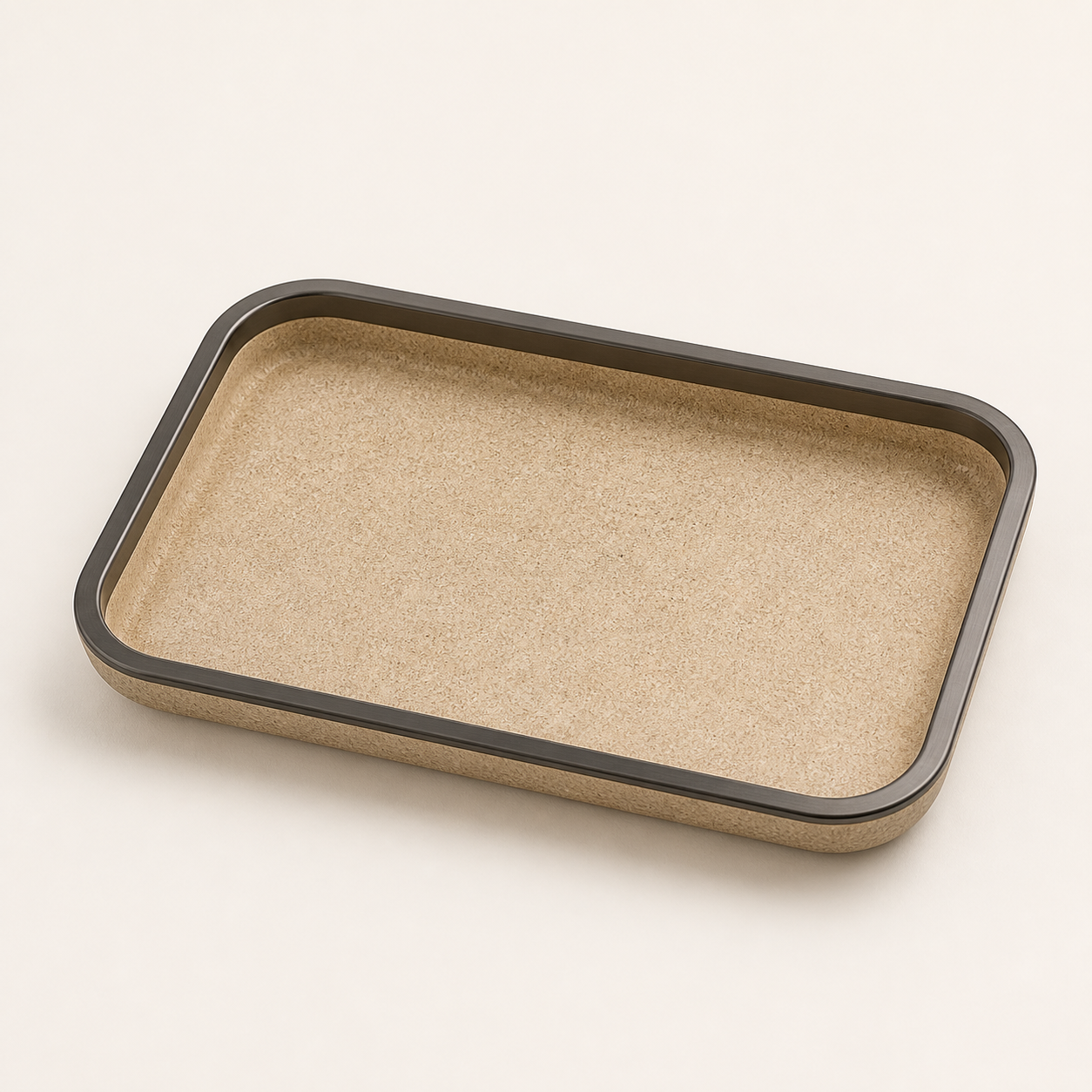 AI-generated illustrative preview of a generic natural-fiber rectangular rolling tray