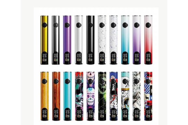 Slim LCD 510 batteries shown in assorted finishes